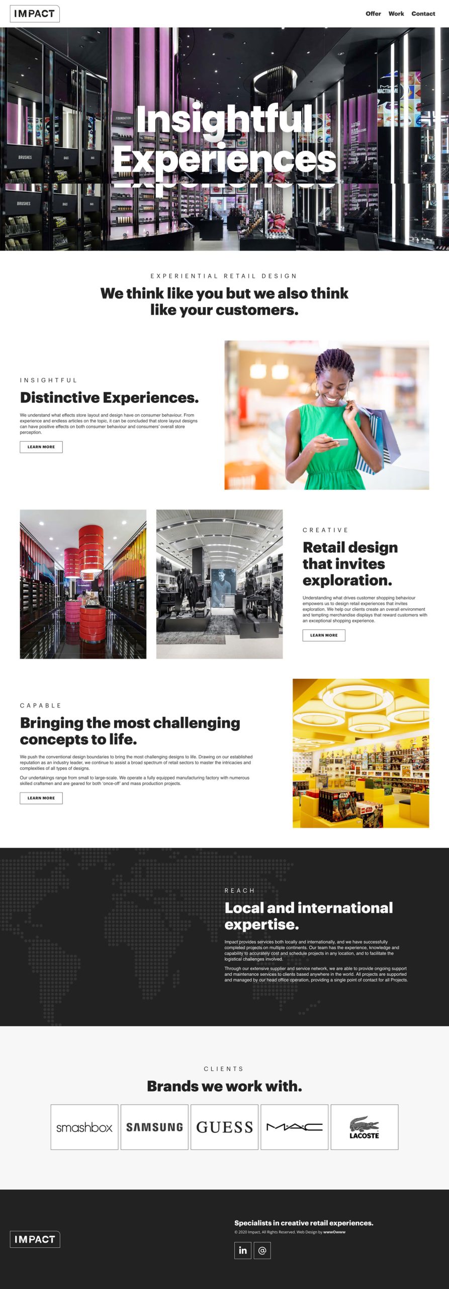Web Design - Retail Design